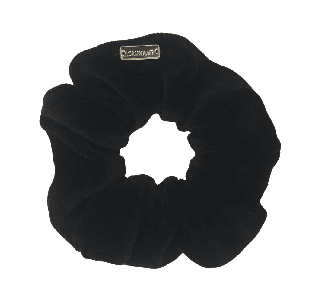 lOUSOUN scrunchie, χειροποίητο λαστιχάκι μαλλιών