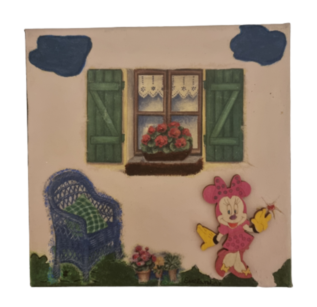 Καμβάς Minnie 20 x 19,8cm.