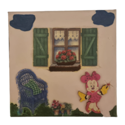 Καμβάς Minnie 20 x 19,8cm.