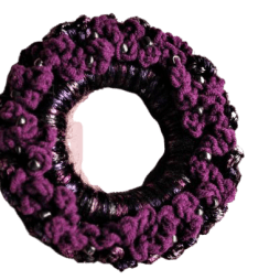 Χειροποίητο scrunchie για τα μαλλιά